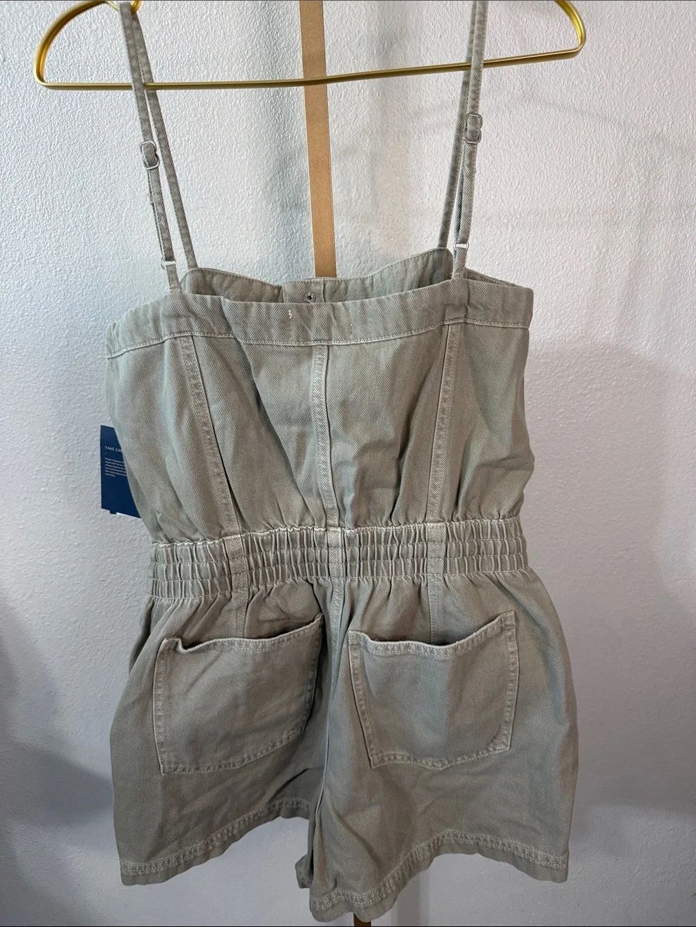 Universal Thread- Green Drawstring-Romper- medium- NWT - Picture 8 of 9